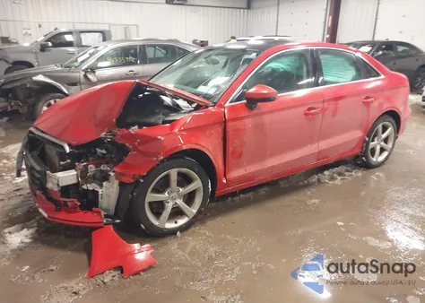 2015 Audi A3 2.0T Premium from USA, damaged, VIN WAUBFGFF9F1053338